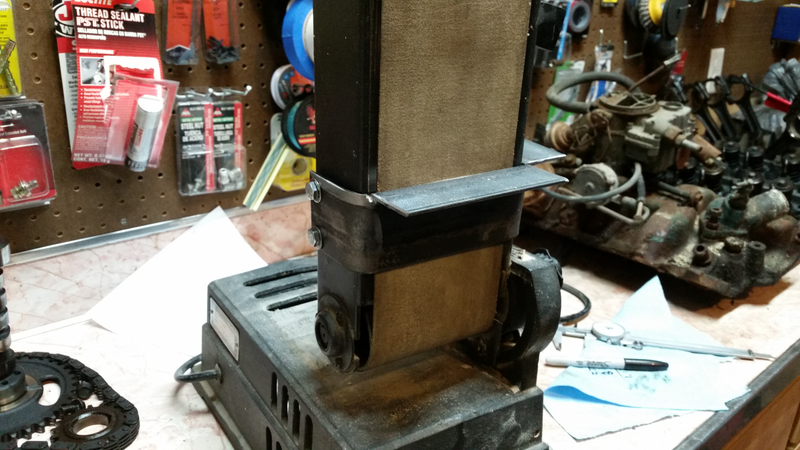 I slotted the holes to allow for a little bit of adjustment on the belt clearance and totally not also because I added .0125 instead of .125 to one of my measurements.